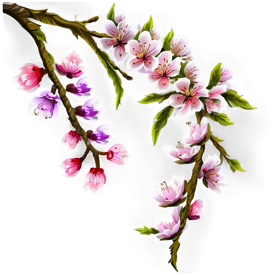 Blossom Branches Png Coc21 PNG Image