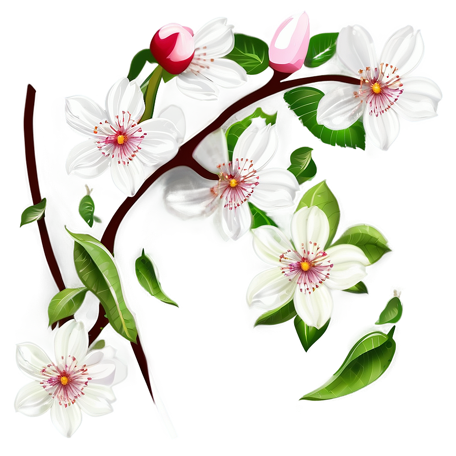 Blossom Illustration Png 92 PNG Image