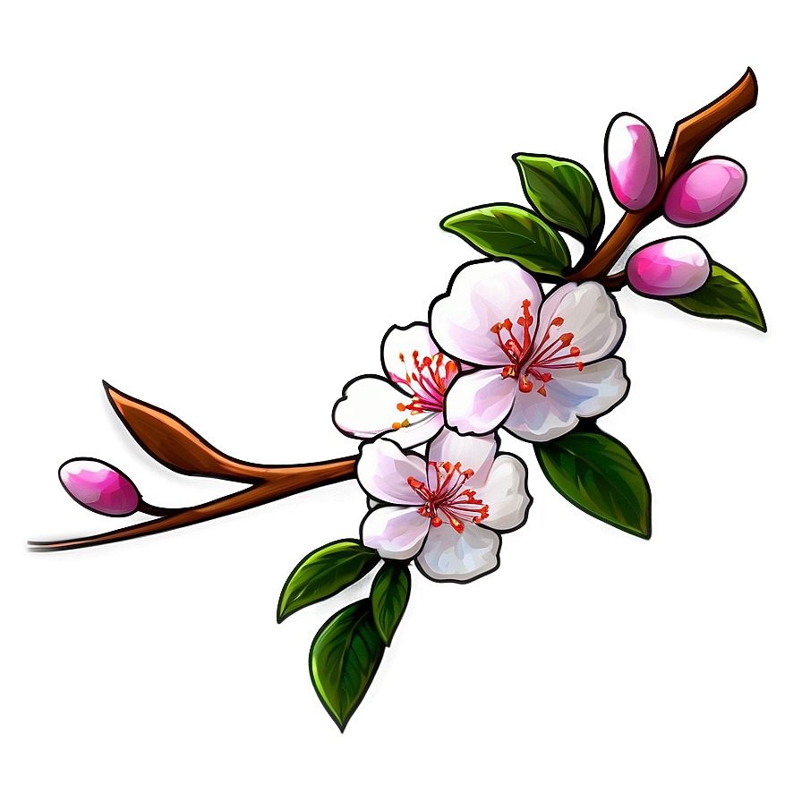 Blossom Sketch Png Fbf37 PNG Image