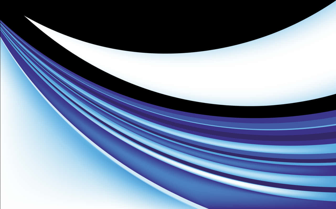 Blue_ Abstract_ Waves_ Background PNG Image