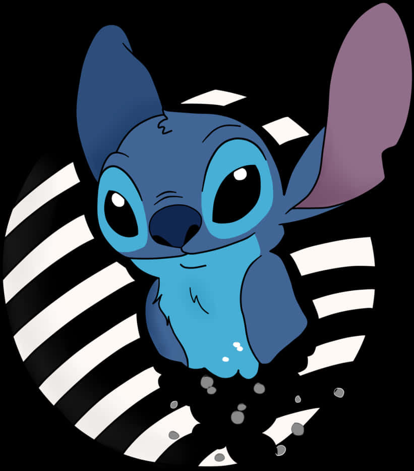 Blue Alien Cartoon Character Illustration PNG Image