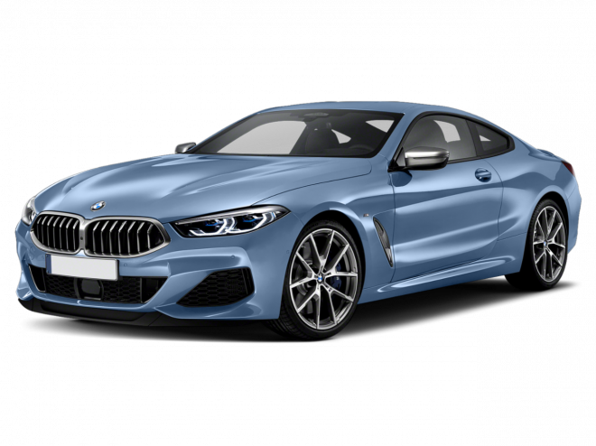 Blue B M W8 Series Coupe PNG Image