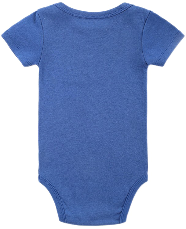 Blue Baby Onesie Apparel PNG Image