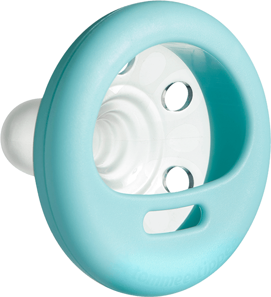 Blue Baby Pacifier PNG Image