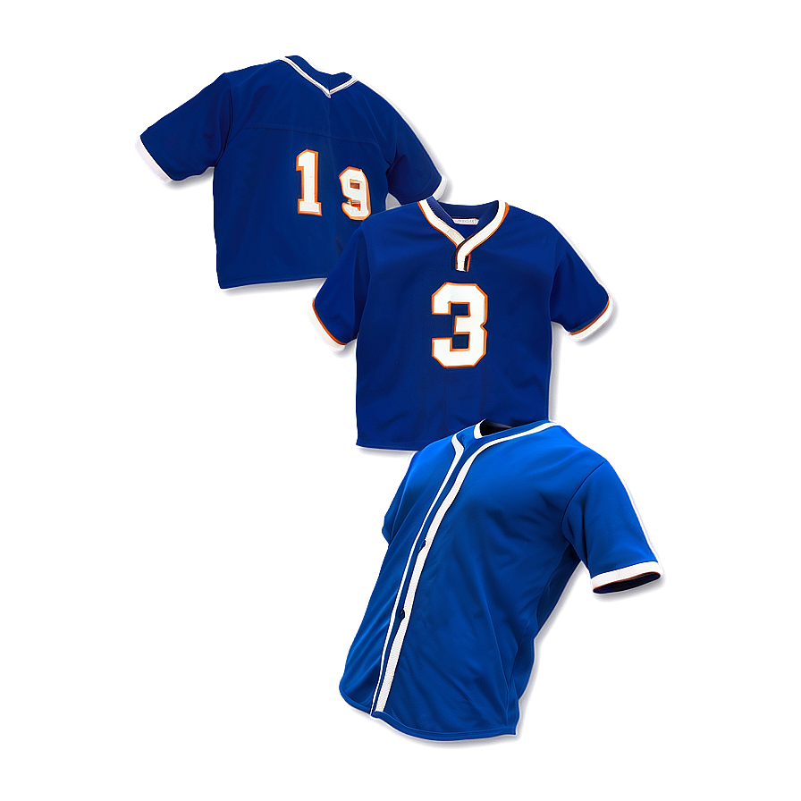 Blue Baseball Jersey Png Okh73 PNG Image