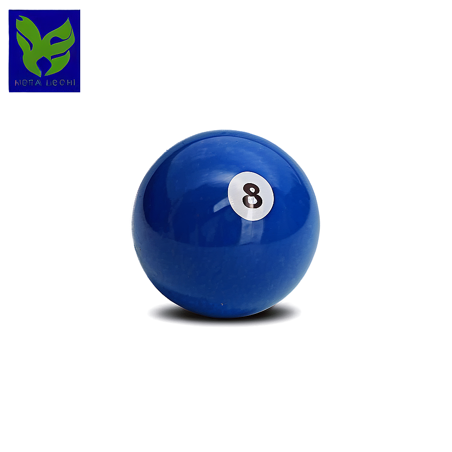 Blue Billiard Ball Png 06132024 PNG Image