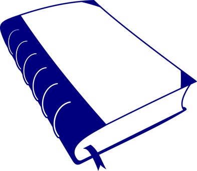 Blue Book Icon PNG Image