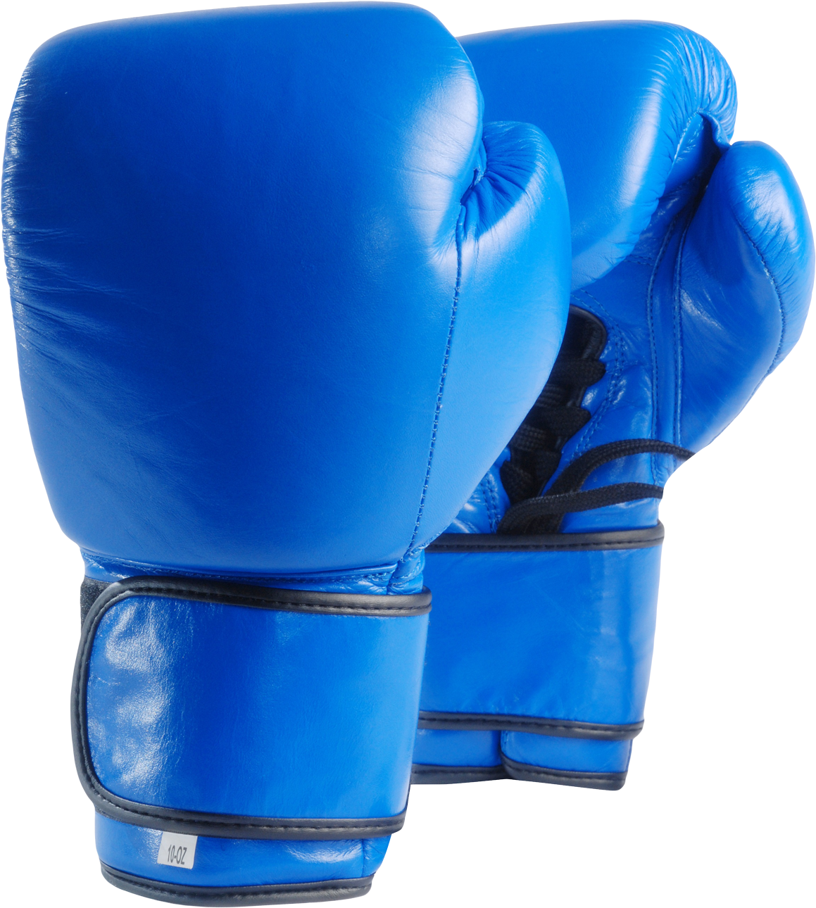 Blue Boxing Gloves Pair PNG Image