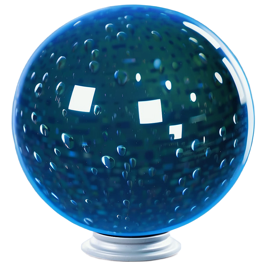 Blue Bubble Ball Png 06132024 PNG Image