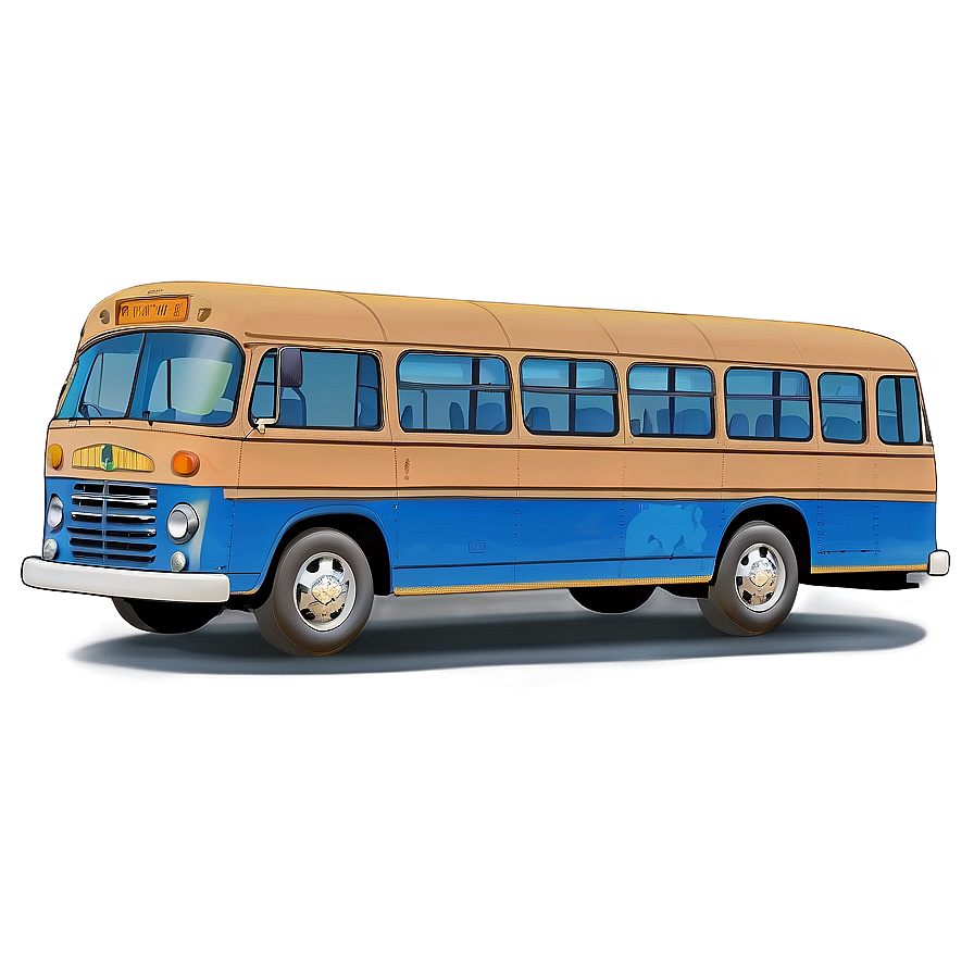 Blue Bus Png 05232024 PNG Image