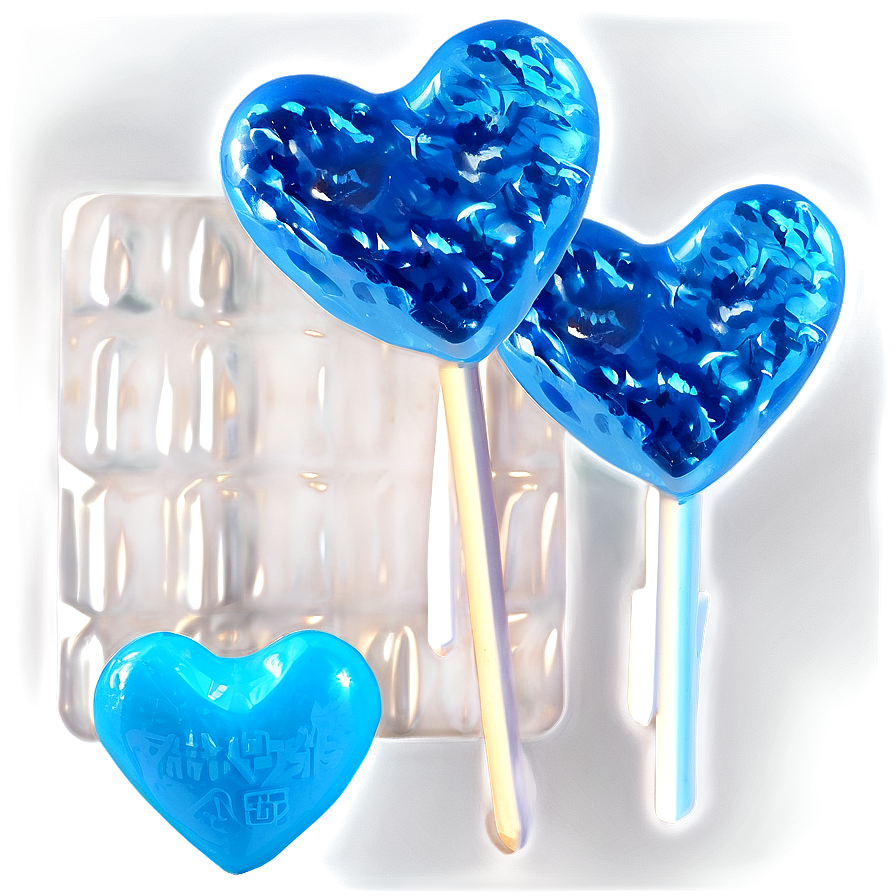 Blue Candy Hearts Png 84 PNG Image