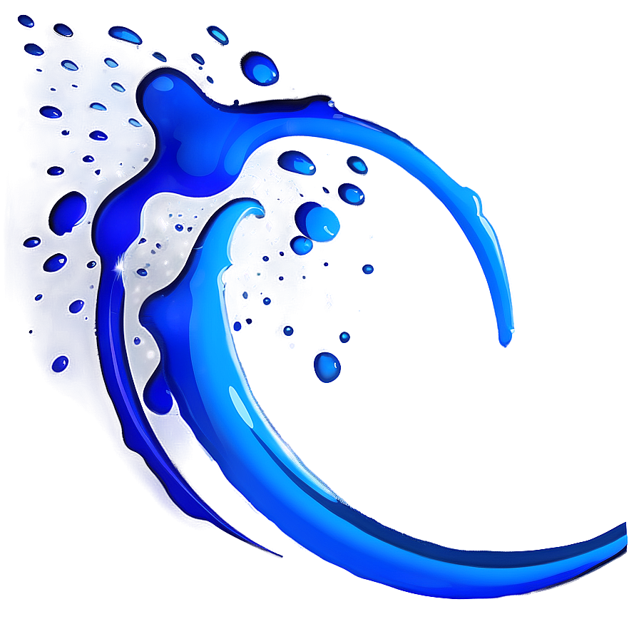 Blue Circle Splash Png Eul69 PNG Image