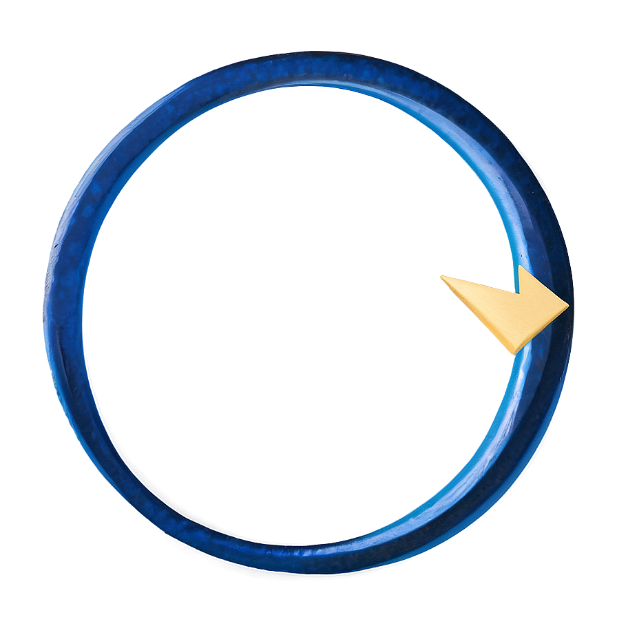 Blue Circle With Arrow Png 14 PNG Image