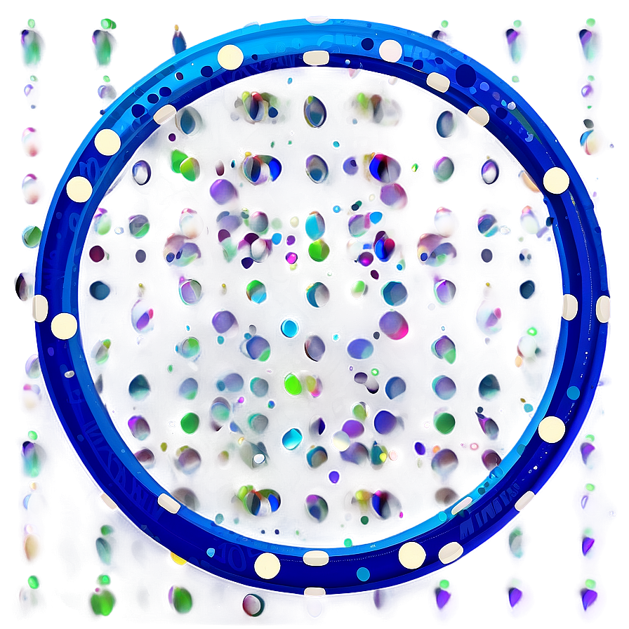 Blue Circle With Dots Png Lxy25 PNG Image