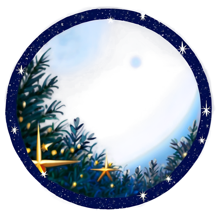 Blue Circle With Stars Png Uxs PNG Image