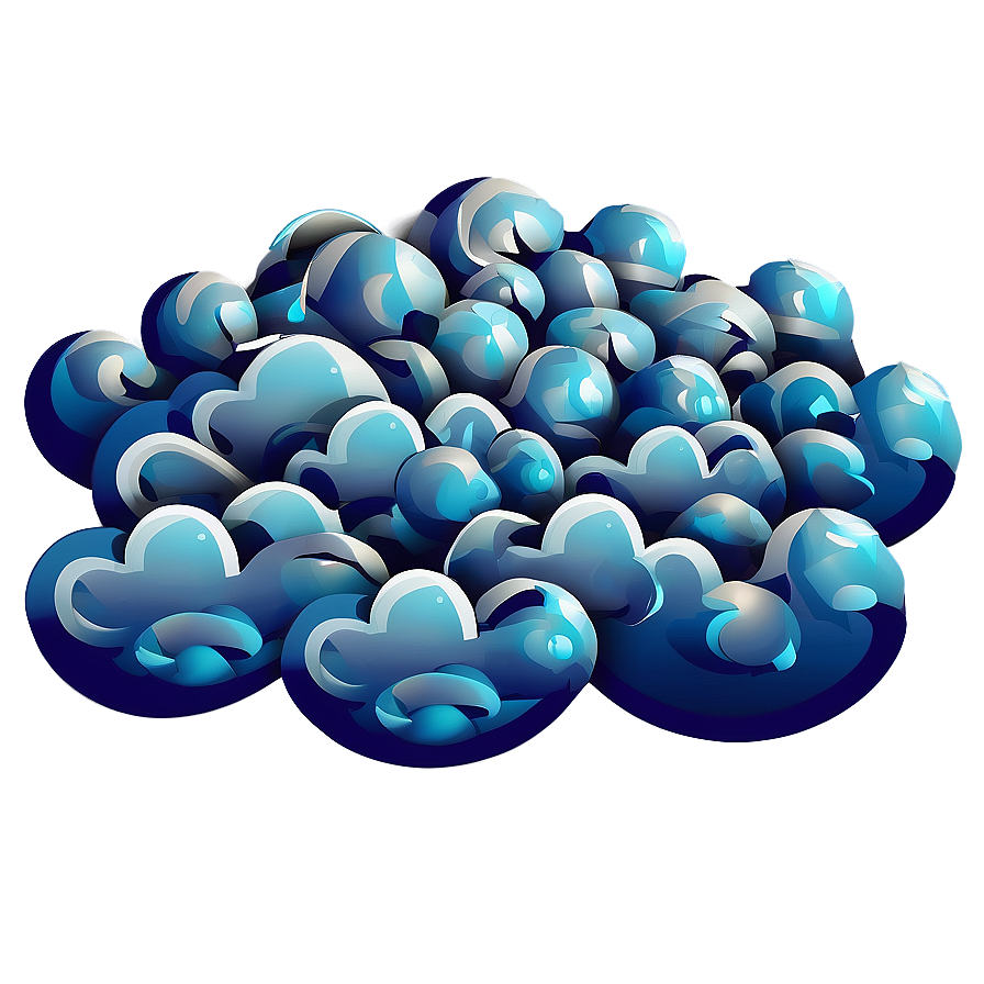 Blue Clouds Clipart Png Emc PNG Image