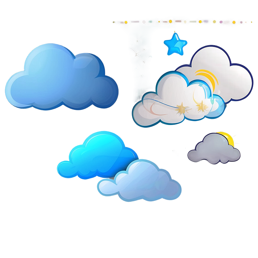 Blue Clouds For Wallpaper Png Oik PNG Image