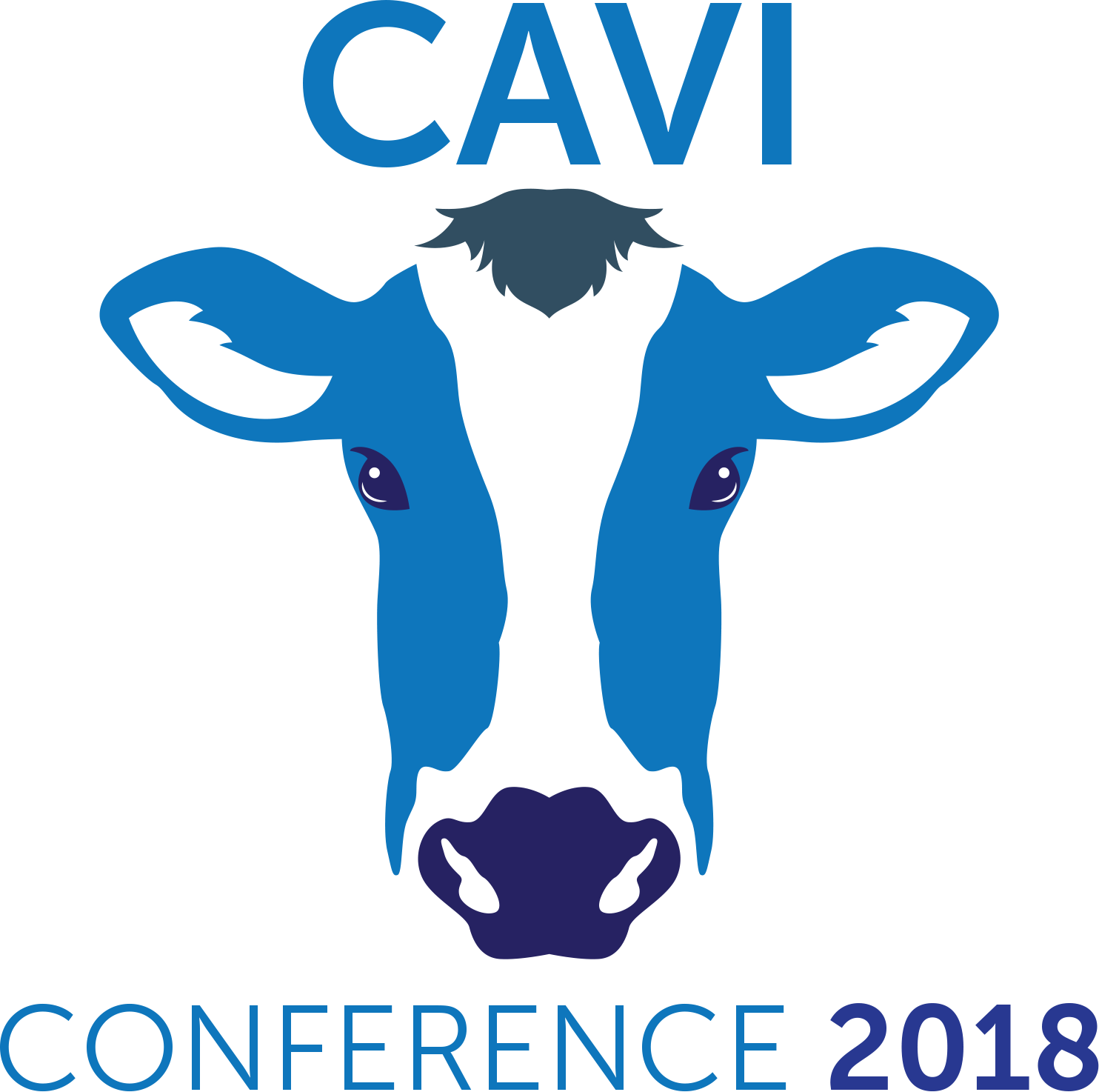 Blue Cow Conference Logo2018 PNG Image