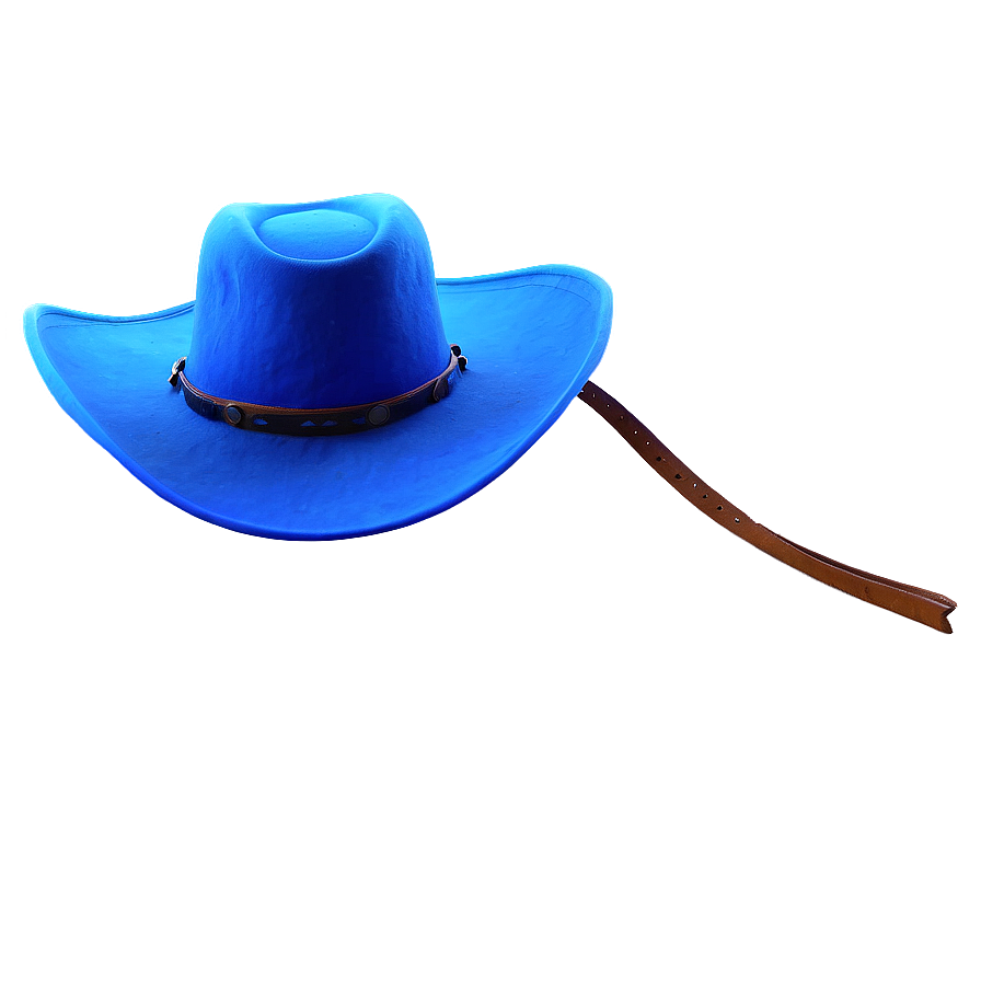 Blue Cowboy Hat Png Wba71 PNG Image