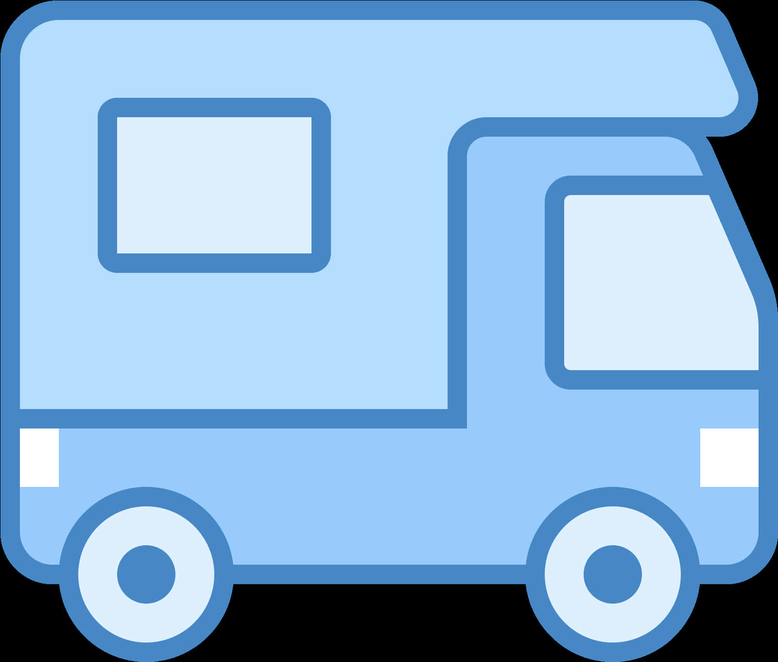 Blue Delivery Truck Emoji PNG Image