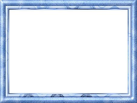 Blue Digital Frame Design PNG Image