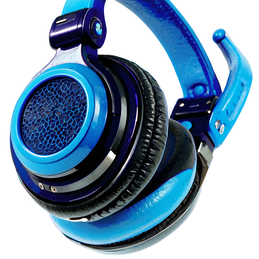 Blue Dj Headphones Png 06212024 PNG Image