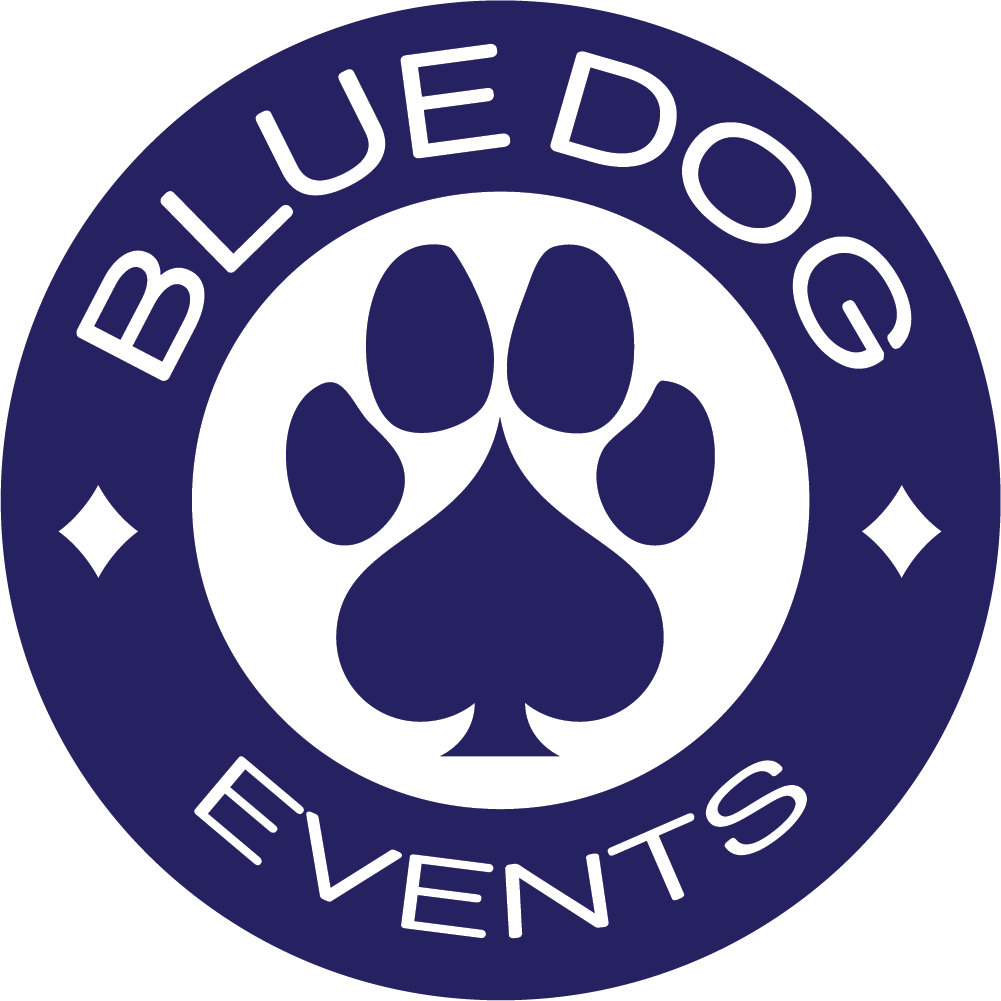 Blue Dog Events Logo PNG Image