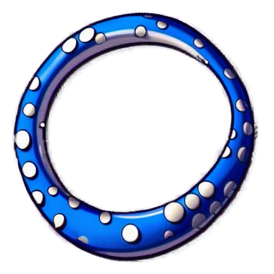 Blue Dotted Circle Png Nmm PNG Image