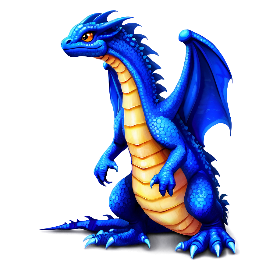 Blue Dragon Hatchling Png 06252024 PNG Image