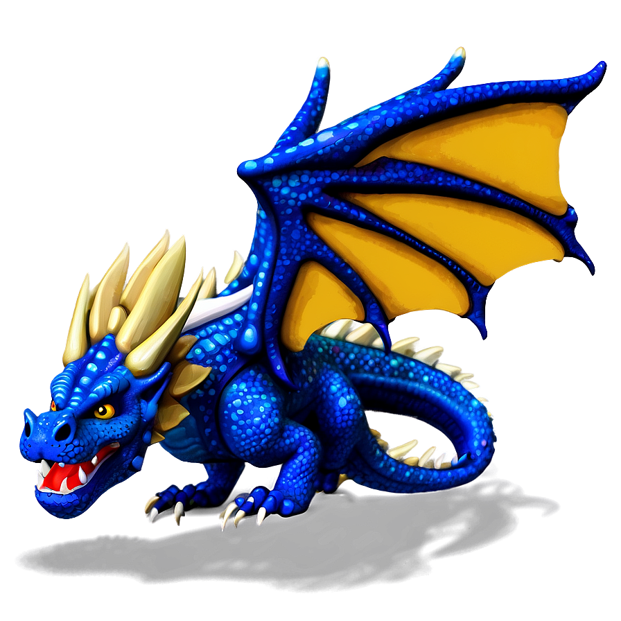 Blue Dragon In Fantasy Landscape Png Dpl1 PNG Image