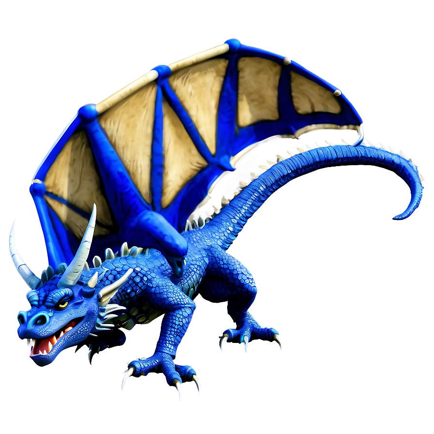 Blue Dragon In Flight Png Vub PNG Image