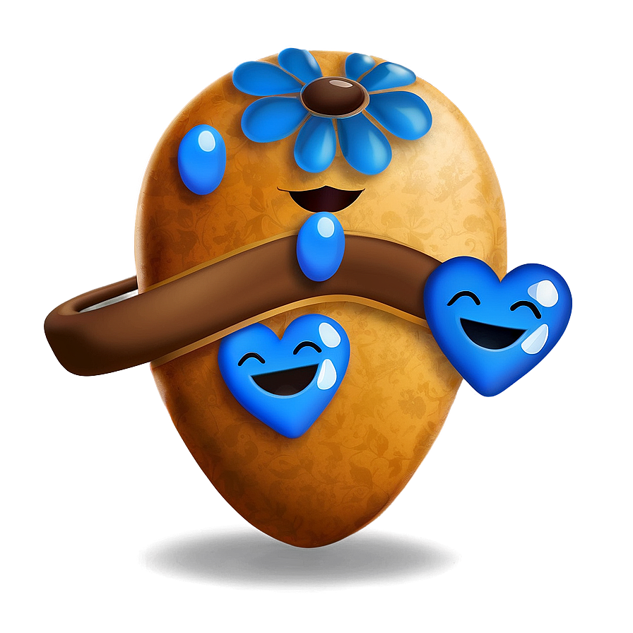 Blue Emojis Png Collection 06282024 PNG Image