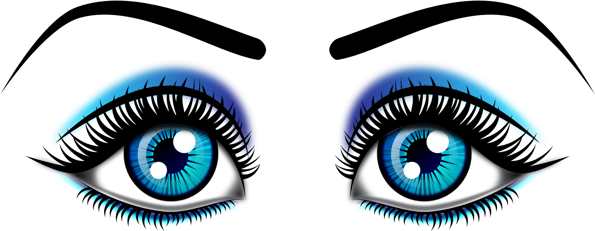 Blue Eyed Clipart PNG Image