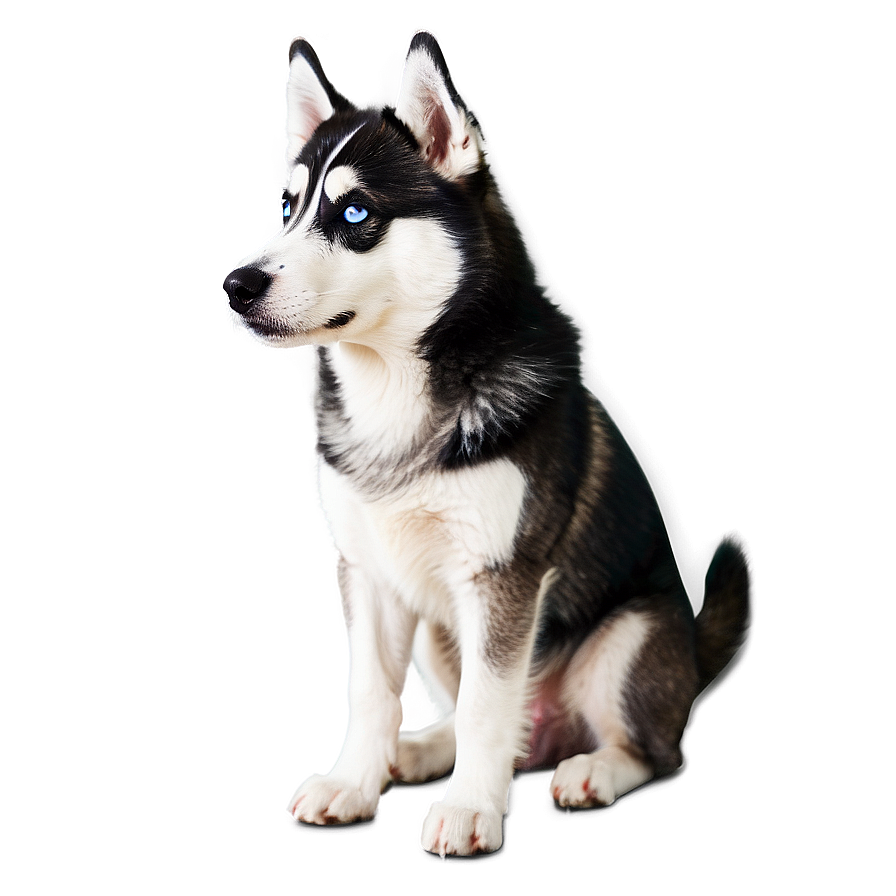 Blue-eyed Husky Png Hqm16 PNG Image