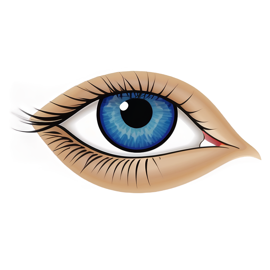 Blue Eyes With Eyelashes Png Kdw PNG Image