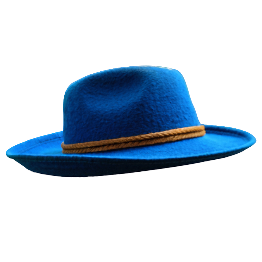 Blue Fedora Png Rtf PNG Image