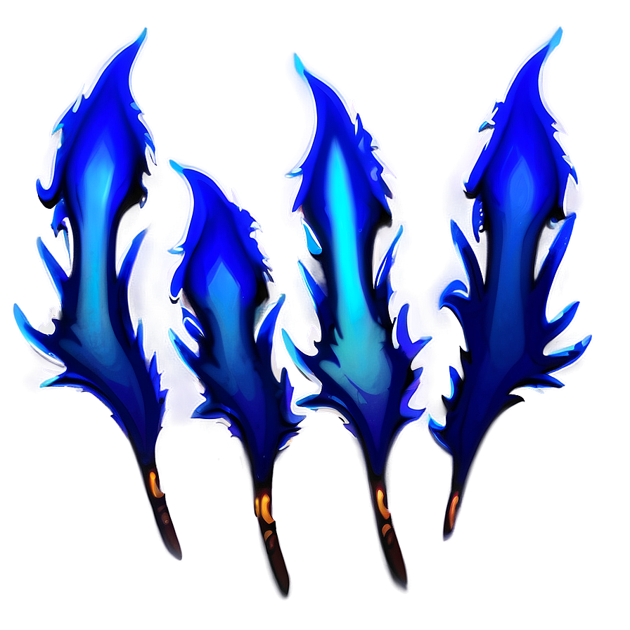 Blue Flame Emblem Png 06202024 PNG Image