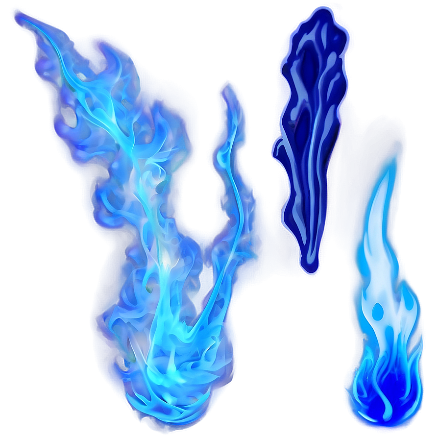 Blue Flame Magic Effect Png Dhg9 PNG Image