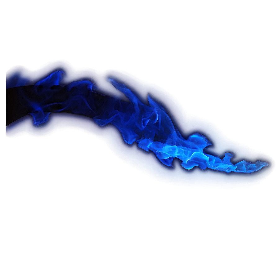 Blue Flame Texture Overlay Png 06202024 PNG Image