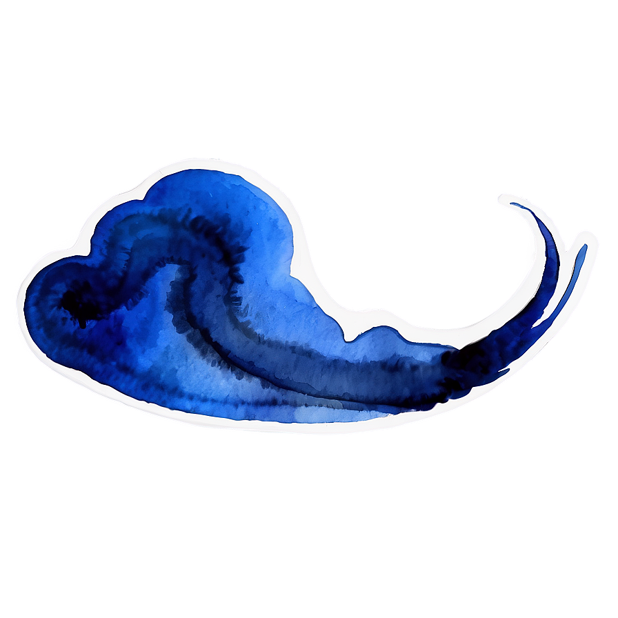 Blue Flame Watercolor Png 42 PNG Image