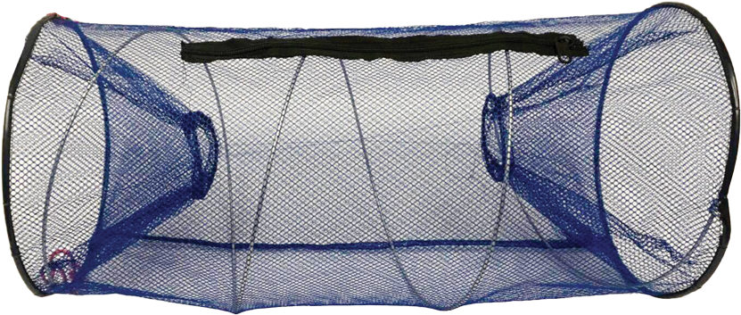 Blue Folding Fishing Net PNG Image