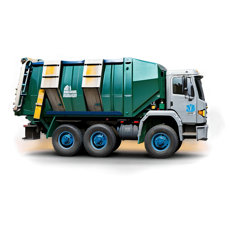 Blue Garbage Truck Png 50 PNG Image