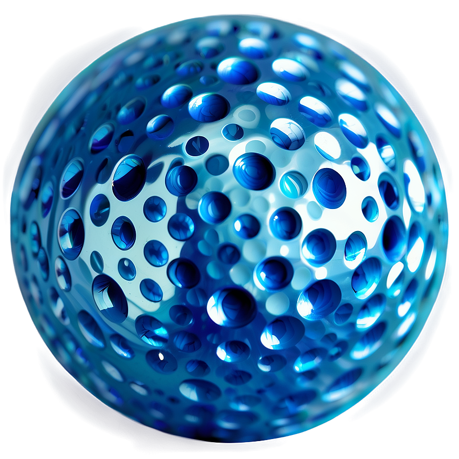 Blue Golf Ball Png 06132024 PNG Image