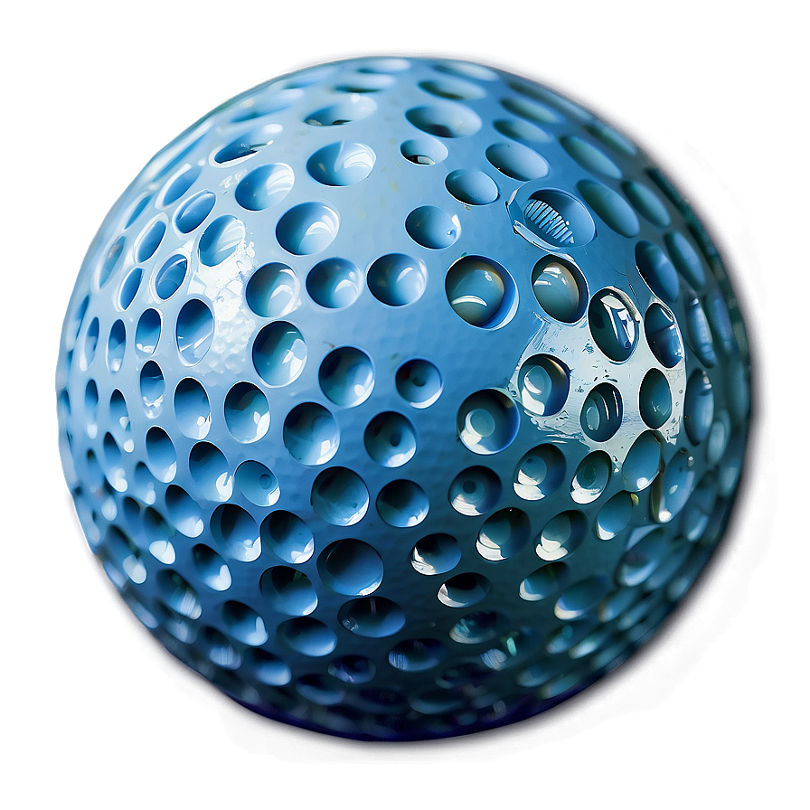 Blue Golf Ball Png 06132024 PNG Image