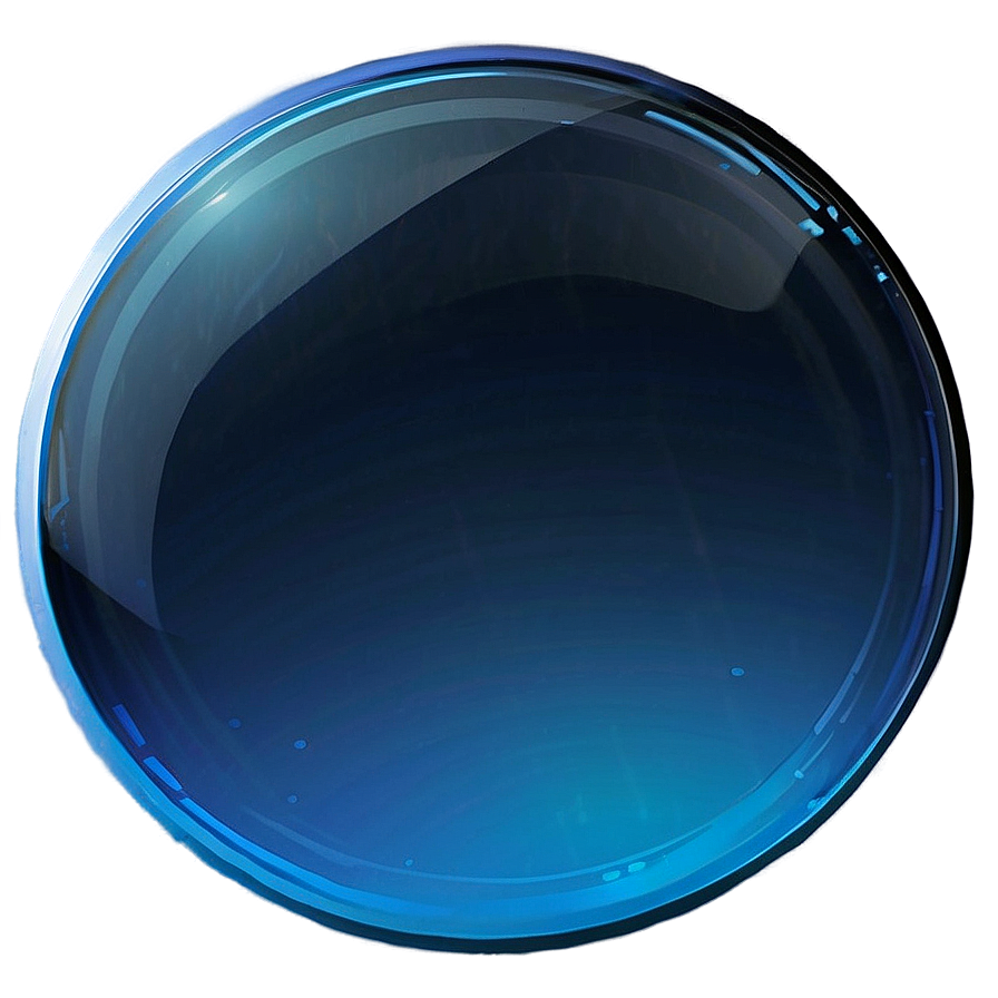 Blue Gradient Lens Flare Png 9 PNG Image