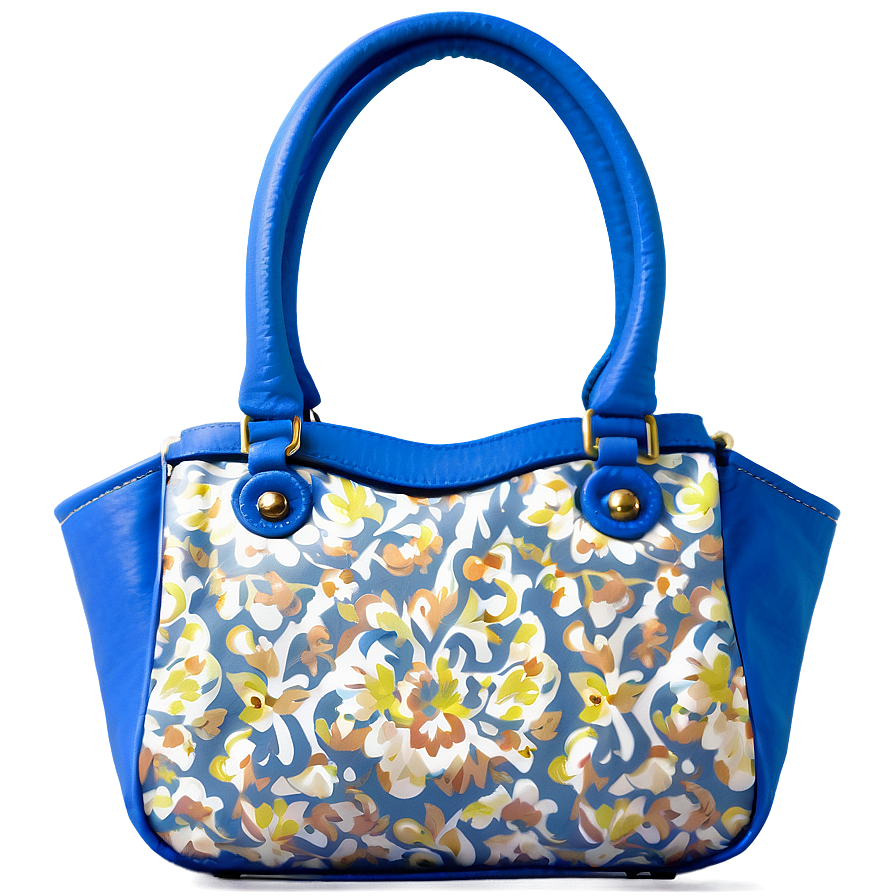 Blue Handbag Png Vto PNG Image