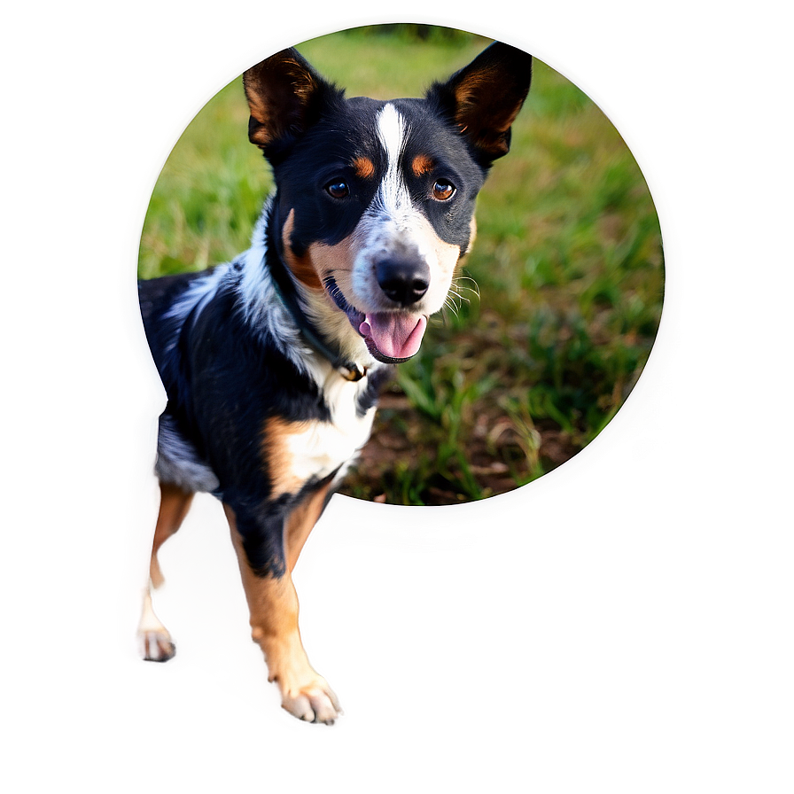 Blue Heeler On Farm Png 06282024 PNG Image