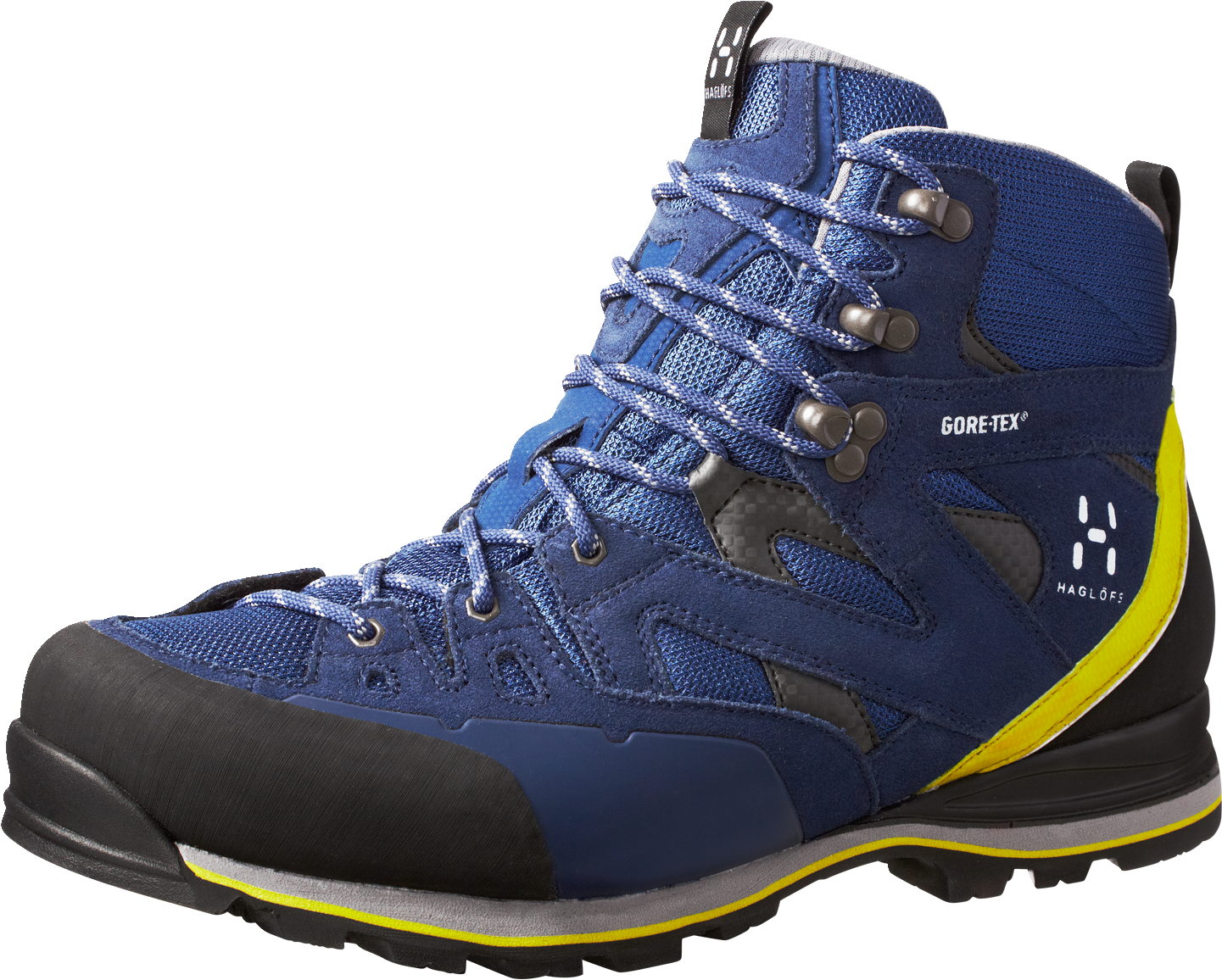 Blue Hiking Boot Gore Tex PNG Image