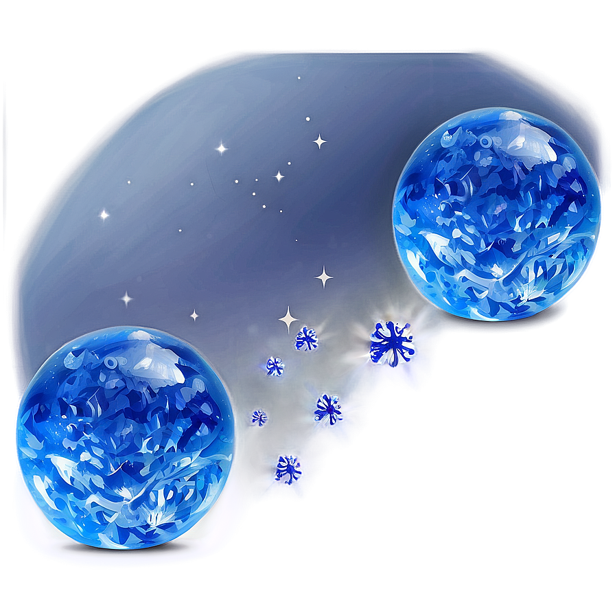 Blue Ice Ball Png Eyc PNG Image