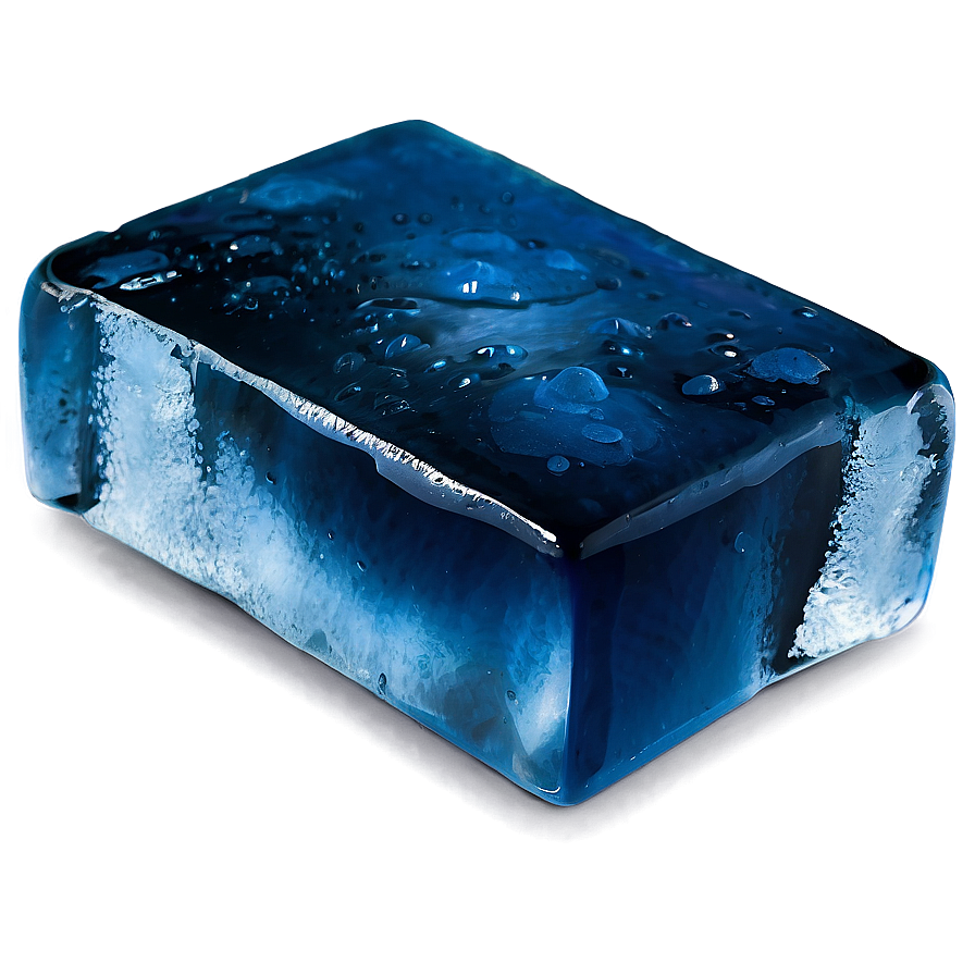 Blue Ice Cube Png Ugf91 PNG Image